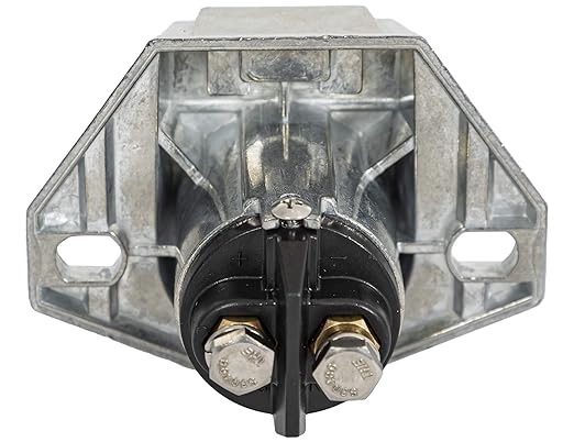 Buyers Products 2-Way Die-Cast Zinc Trailer Connector -Truck Side - Horizontal Pin Arrangement (TC1002)