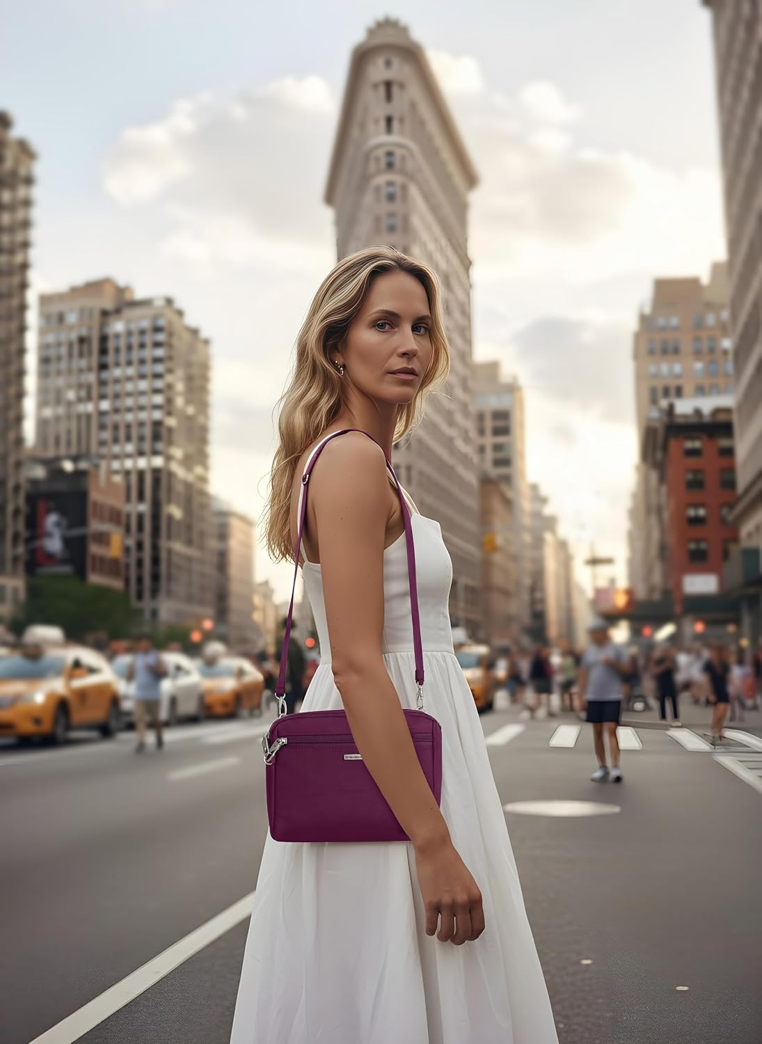 Travelon crossbody bag with anti-theft security, RFID blocking, and roomy main compartment for safe, organized essentials. Check it out on - you won't regret it!