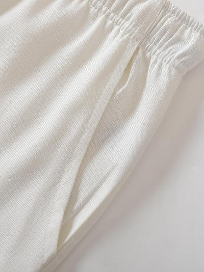 Latuza Men's 34"/36" Inseam Tall Linen Pants Relaxed Fit Casual Pants