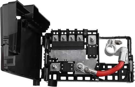 X AUTOHAUX Fuse Box Battery Terminal with Cover Fits for Cadillac ATS XTS Engine Compartment Fuse Block for Chevrolet Malibu Replacement 20914309 84499606