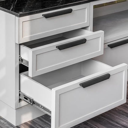 LONTAN 22 Inch Silver Basic Side Mount Drawer Slides 1 Pair Cabinet Glides Tool Box Trash Can Slider Heavy Duty Ball Bearing Drawer Rails 100LB Capacity