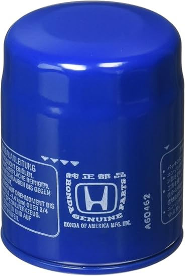 Genuine Honda 15400-PLM-A02 Oil (Honeywell) Filter, Blue