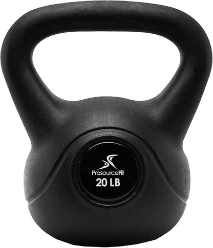 ProsourceFit Vinyl Plastic Kettlebell 20 lbs