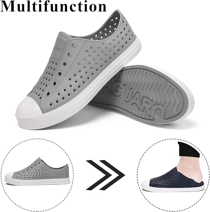 SAGUARO Mens Garden Shoes for Women Breathable Slip-On Gardening Clogs Quick Dry Non-Slip Water Shoe Outdoor Beach Sandals Aero XVII