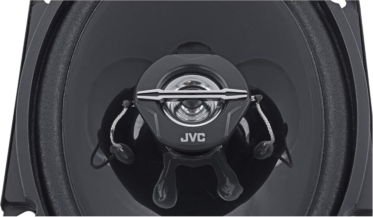 JVC CS-J6930 6" x 8" Car Audio Speaker with 2-Way Coaxial (Black)