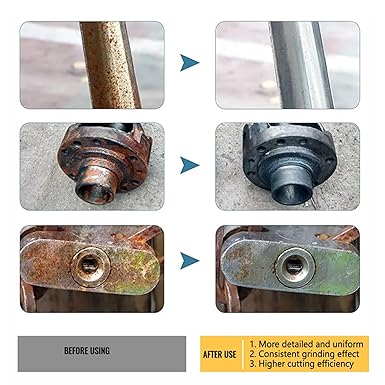 EILIDH Blue Sand 4 1/2 x 7/8-Inch Zirconia Type 29 Flap Disc,Sanding Disc for Grinding, Rust Removal,Finishing Grinding Disc (10 Pack)-40Grit