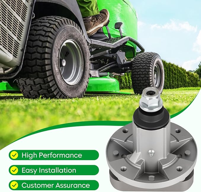 Youxmoto Spindle Assembly GY20050 GY20785 Fit for John Deer 42'' 48'' Decks L100 L107 L108 L110 L120 L130, Fit for Oregon 82-356, Fit for Stens 285-093, Fit for Rotary 11206