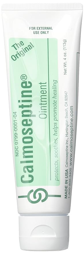 Calmoseptine Ointment Tube, 4 Ounce