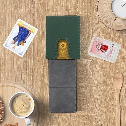 Green Card Box,Deck Box,Card Deck Box,Playing Card Case for Trading Card Box,Magic Deck Box,Playing Card Box,Playing Cards,Business Card Box,Collector Booster Box,Deck Box Cards