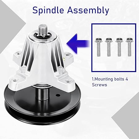Youxmoto Deck Spindle Assembly 618-06976A 918-06976 Fit for MTD, Fit for Cub Cadet 42 inch Deck XT1-LT42 XT2-LX42 CYT4220 SE Mower
