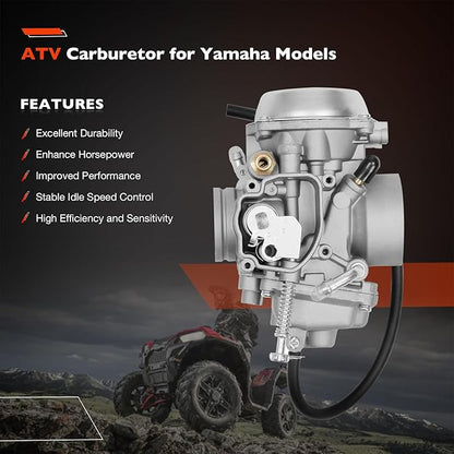 Carburetor Carb Compatible with Polaris Sportsman 300 335 400 450 500 600 700, Magnum 325 330 425 500, Ranger 400 425 500, Trail Boss 325 330, Trail Blazer 330, Hawkeye 300 400  More