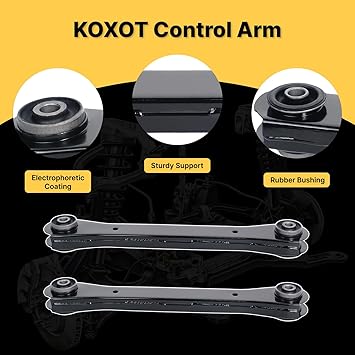 4pc Front Upper  Lower Control Arm Kit for Dodge 2006-2008 Ram 1500, 2003-2009 Ram 2500, 2003-2010 Ram 3500 (CH52013798AA  K641927, CH52013797AC  K641867)