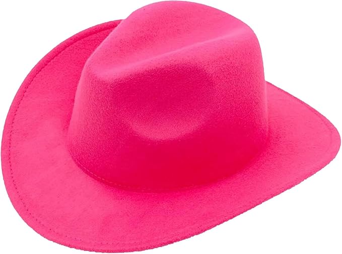 Wool Fedora Western Cowboy Hat Wide Edge Sun Hat for Men and Women
