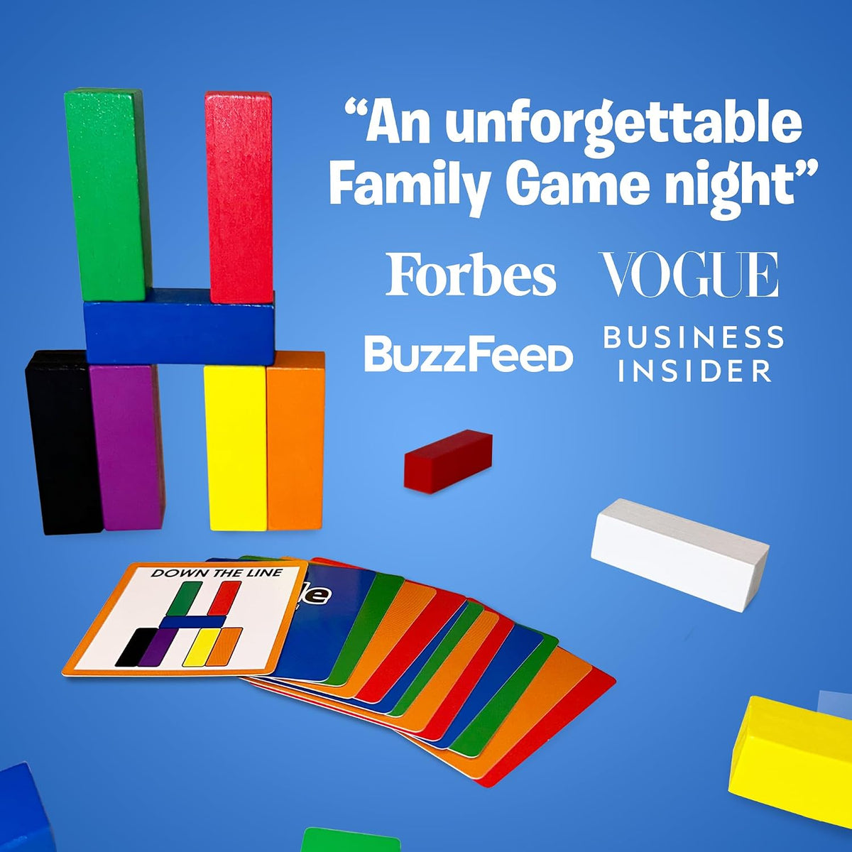 Fast-Paced Family Board Game - Multiple Difficulty Levels - Enjoyable and Challenging Puzzle Game Ц 2 to 4 Players Ц A Complete Family Night Fun Package - for Ages 4+
