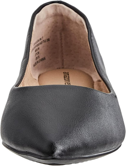 Essentials Women's Pointed-Toe Ballet Flats