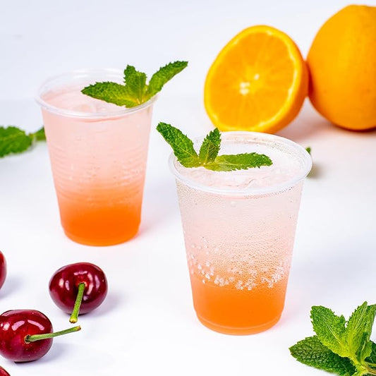 JOLLY CHEF 300 Pack 7 oz Clear Plastic Cups,7 Ounce Disposable Cups for Parties, Picnics, BBQs, Travel, and Events