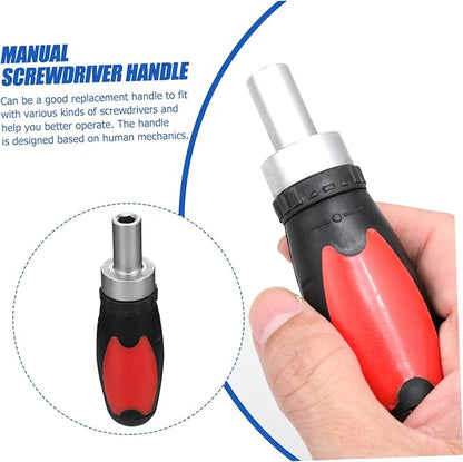 1 Pc Screwdriver Handle Winding Clock Key Screwdriver Tool Hand Tools Home Fixing Tools Short Handle Screwdriver Hand Ratchet Tool Magnetic Tool Bit Iron Wrench Hand Use To Rotate