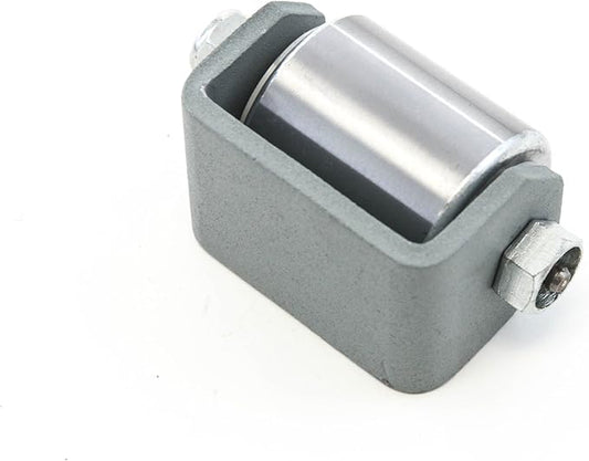 Weld on Heavy Duty Steel 2 Inches Roller Heavy Duty Steel Mini Wheel with Grease Fitting RV Trailers Caster