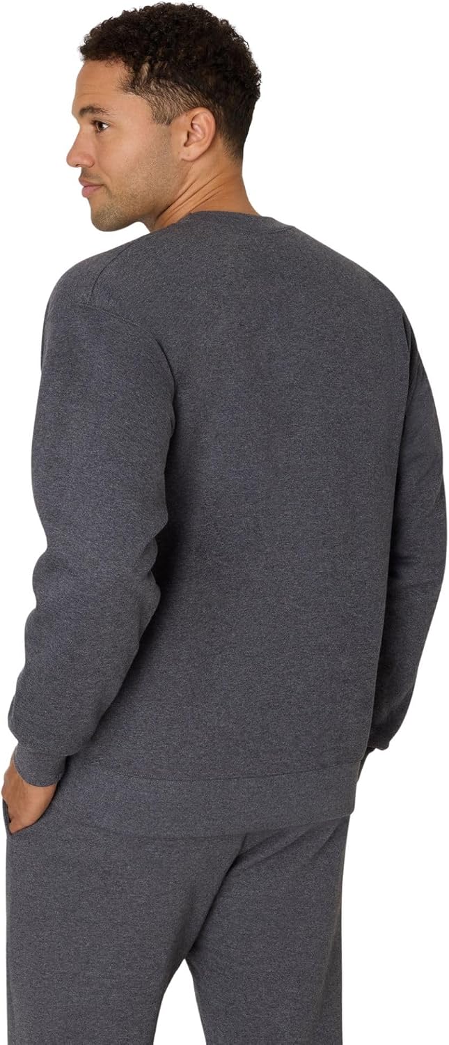 Hanes mens Ultimate Sweatshirt, Heavyweight Fleece Sweatshirt, Crewneck Pullover for Men