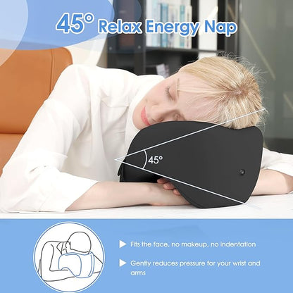 Travel Neck Pillow, Advanced Neck Support for International Flights, 3D Eye Masks, Ear Plugs and Storage Bag, Memory Foam U-Shaped Pillow for Travel, Sleep Rest, Trains, Road Trips