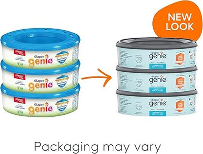 Playtex Diaper Genie Refill Bags, Ideal for Diaper Genie Diaper Pails, 270 Count