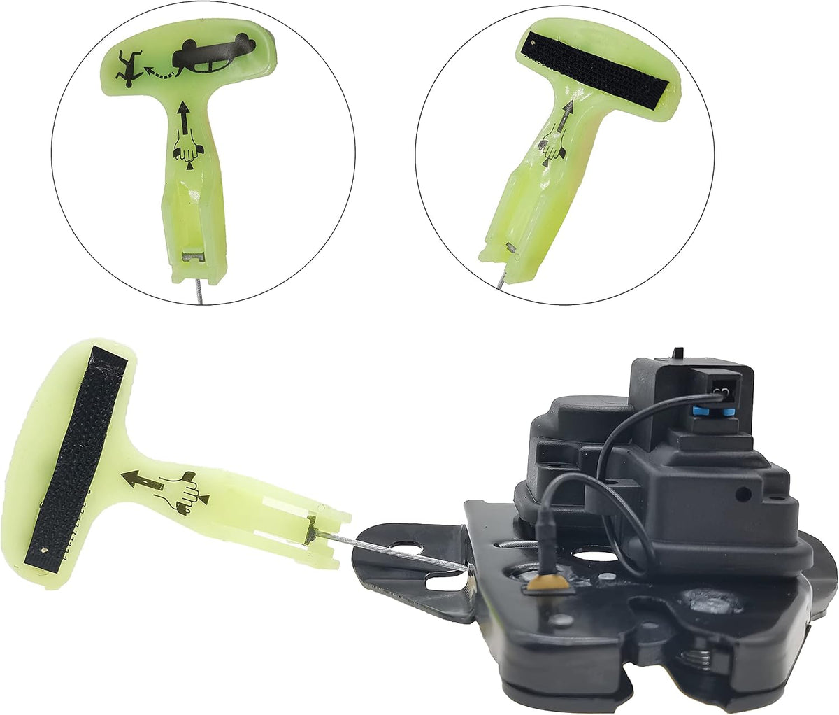 Tailgate Lock Trunk Latch Actuator 931-714 5056244AA 5056244AB Compatible With Dodge Charger Challenger Avenger Dart Chrysler 300 200