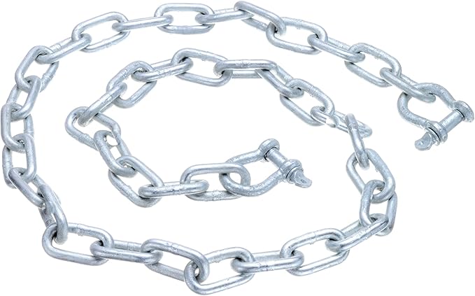 Seachoice Galvanized Anchor Lead Chain, 1/4 In. X 4 Ft.