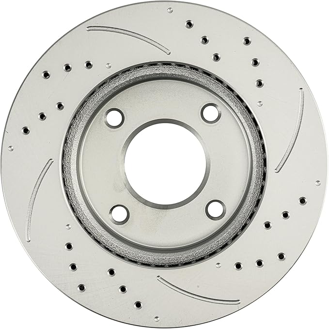 Front Disc Brake Rotor Compatible with 2009 2010 2011 Nissan Versa 1.6L