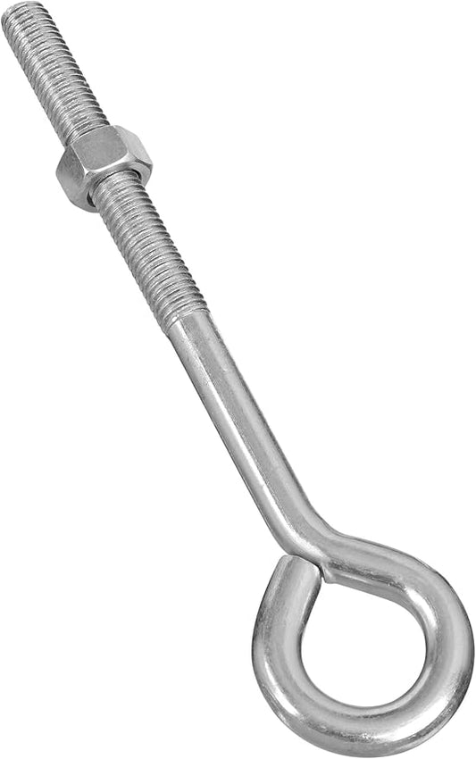 National Hardware 2160BC 12' x 8' Eye Bolt in Zinc