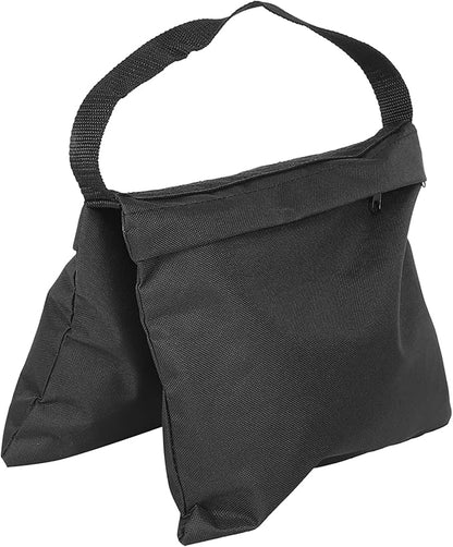 2PC Heavy Duty Fillable Sandbag Set for Studio & Outdoor Photography Equipment, Versatile Weight Bags for Light Stands, Tripods, & Boom Arms, LongLasting Oxford Cloth