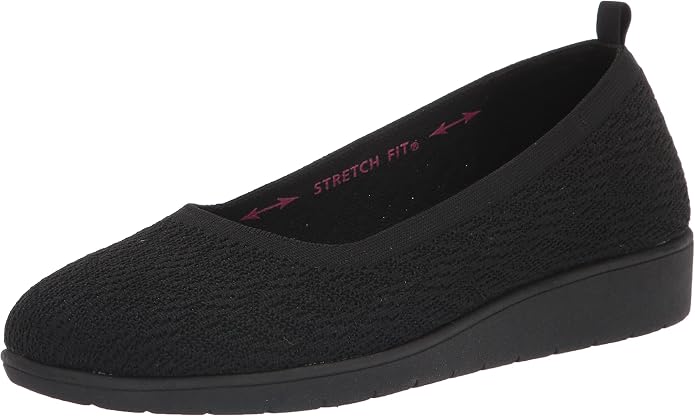 Skechers Womens Cleo Flex Wedge - FlipsideBallet Flat.