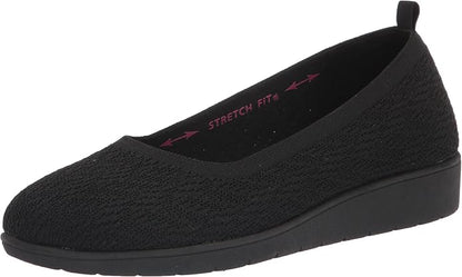 Skechers Womens Cleo Flex Wedge - FlipsideBallet Flat.