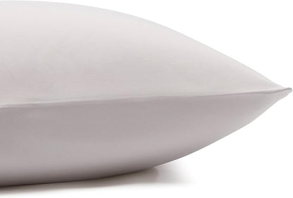 Basics Lightweight Super Soft Easy Care Microfiber 3 Piece Bedsheets Set with 14-Inch Deep Pockets, Twin, Light Gray, Solid