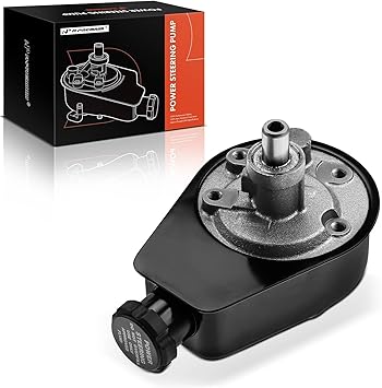 A-Premium Power Steering Pump, with Reservoir, Compatible with Chevy and GMG Truck - 1988-1989 - C1500 C2500 K1500 K2500-4.1L 4.3L 5.0L 5.7L 6.2L Engine