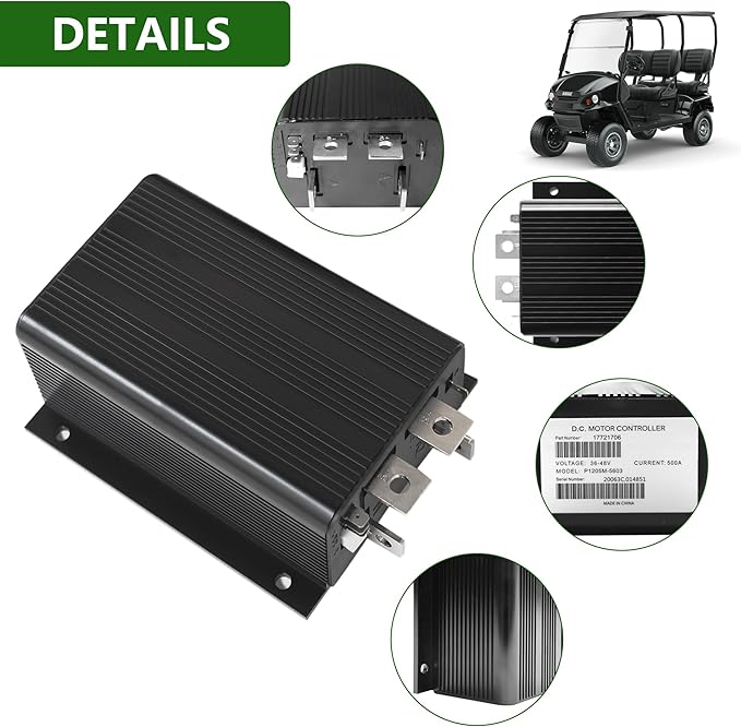 1205M-5603 36-48V 500A DC Motor Controller Compatible with Curtis 1205 1205M-5601 1205M-5603