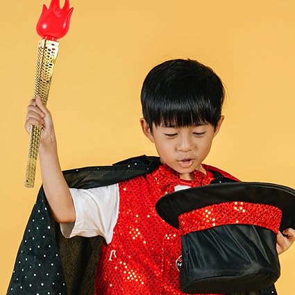 Plastic Toy, Artificial Torch Toy, Fun Torch Toy, Fun Torch Prop, for School Cosplay Medieval Luau Party Sports Competition No Battery