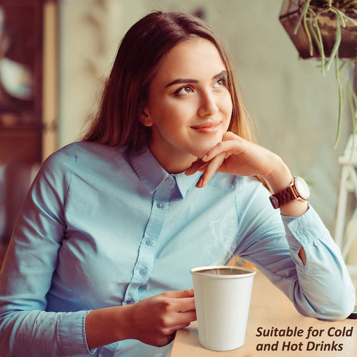 Paper Cups, [ 50 Pack 8 Oz ] Paper Cups, Paper Coffee Cups 8 Oz, Hot Cups Paper Coffee Cups Paper Cups 8 Oz Water Paper Cups Paper Coffee Cups 8 Oz Coffee Cups 8 Oz Paper Cups Water Cups Paper Cups