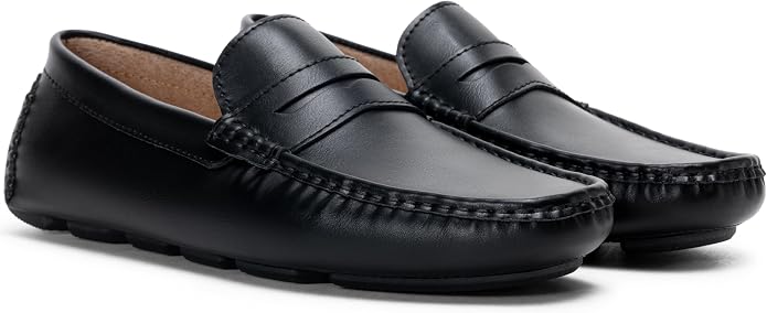 Vostey Men's Loafers Casual Dress Slip On Driving Shoes | Penny Loafers,Lightweight,Flat,Non Slip,All-day Comfort,Daily Wear,Weekend,Beach,Summer,Vacation