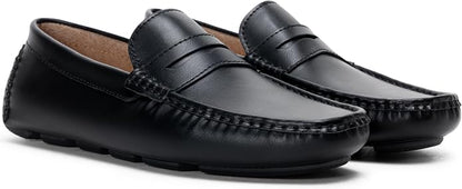 Vostey Men's Loafers Casual Dress Slip On Driving Shoes | Penny Loafers,Lightweight,Flat,Non Slip,All-day Comfort,Daily Wear,Weekend,Beach,Summer,Vacation