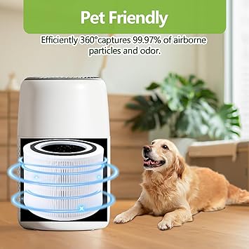 Core 300 Replacement Filter Compatible with LEVOIT Core 300 300S 300-P and Core P350 Air Purifier,3-in-1 H13 True HEPA Filter Activated Carbon, Part NoCore 300-RF (White)