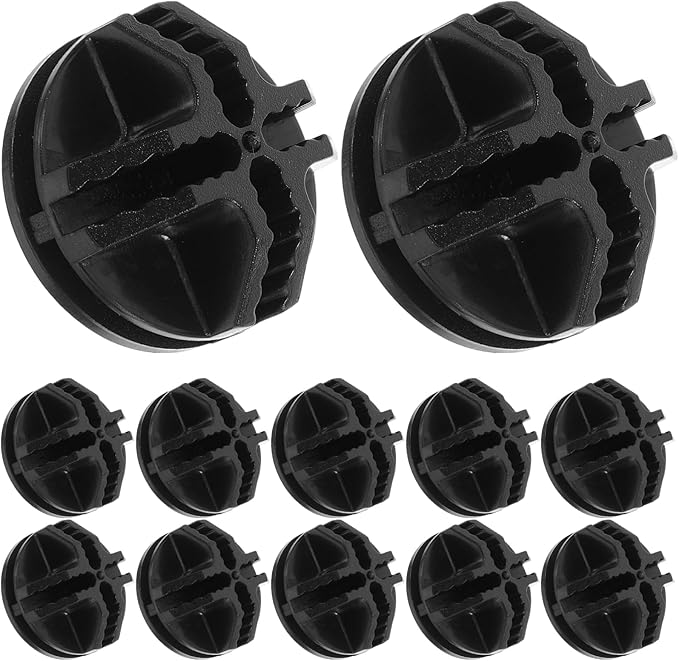 15pcs Modular Closet Units Connectors Plastic Grid Connectors for Wire Cube Storage for Organizing Living Room Bedroom and More
