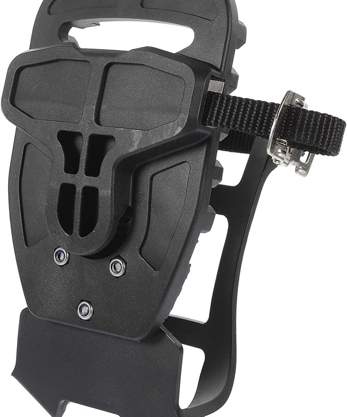 BESPORTBLE Toe Cage Adapters 1 Pair Toe Cages for Indoor Cycling Pedals Exercise Bicycle Pedals Adapters Fitness Bike Shoe Cage Bike Pedals Exercising Bike Pedals Black