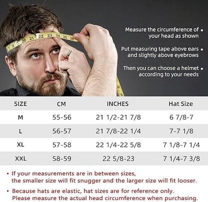 German Style Motorcycle Helmet, Thin Skull Cap Half Helmet for Adult Men Women, Novelty DOT Half Shell Helmet, Retro Half Face Helmet for Cruiser Scooter Chopper, DOT Approved