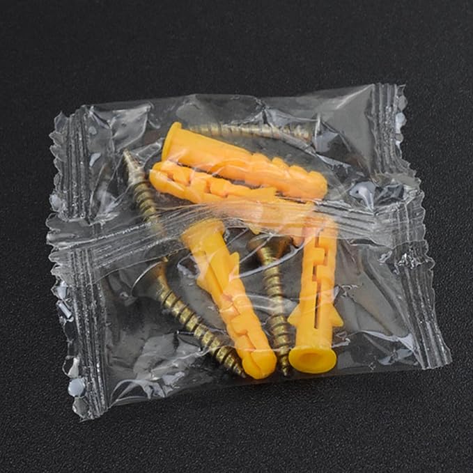 20/40pcs Wall Anchors With Screws Wall Plugs Expansion For Wallboards Concrete Pciture Hanging