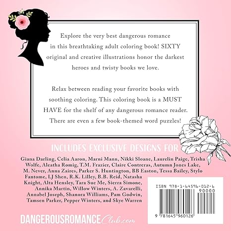 Dangerous Romance Coloring Book