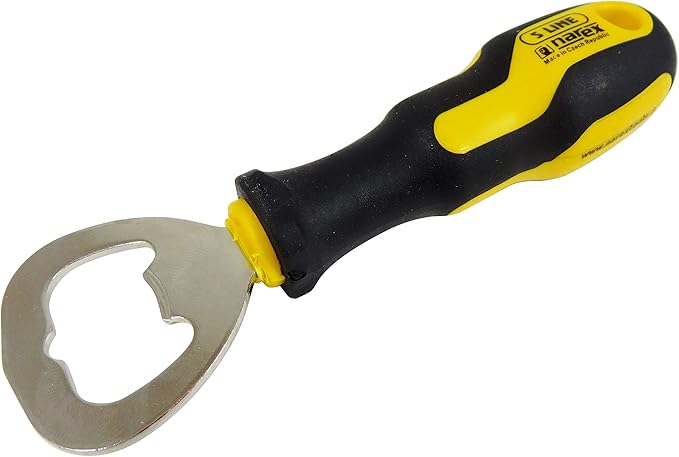 Narex 889302 Promotional Bottle Opener 5-14 Inch Long Thermoplastic Soft-Grip Handle