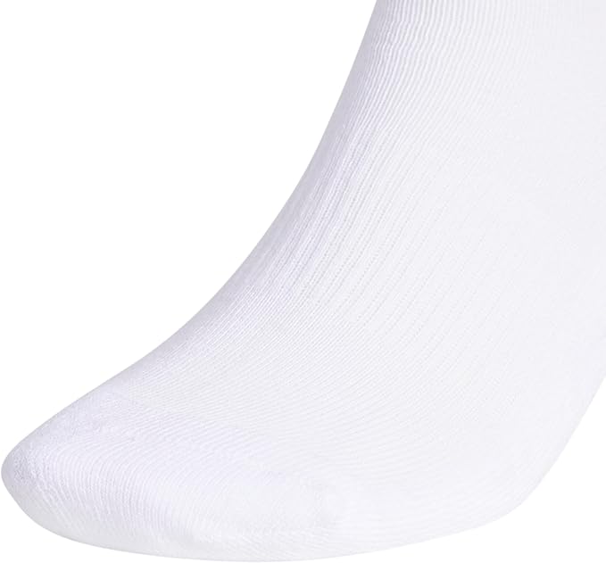 adidas Men's Athletic Cushioned 6-Pack Crew, Cushioned Crew Socks with Arch Compression for a Secure Fit