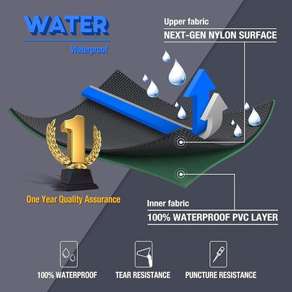 Fishing Waders for Men with Boots Womens Chest Waders 2-Ply NylonPVC Waterproof for Hunting with Boot Hanger