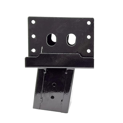 HIFLAME Outdoor Brackets for Deer Stand Hunting Blinds Shooting Shack, Tree Houses, Powder Coated Heavy Duty, 4x4 Outdoor Platform  Hunting Stand Bracket. (Set of 4, Black)