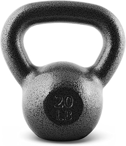 CAP Barbell Black Cast Iron Kettlebell Single or Set  10-80 Lbs